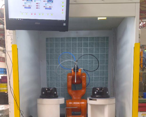 Image of Robotic Painting Machine